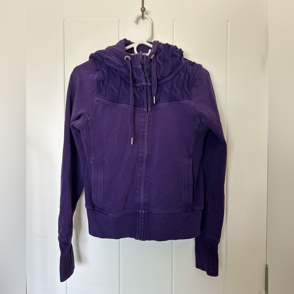 lululemon Purple Hoodie Size: 6